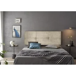 TETE DE LIT DALIA TISSU MAGNOLIA Beige 115