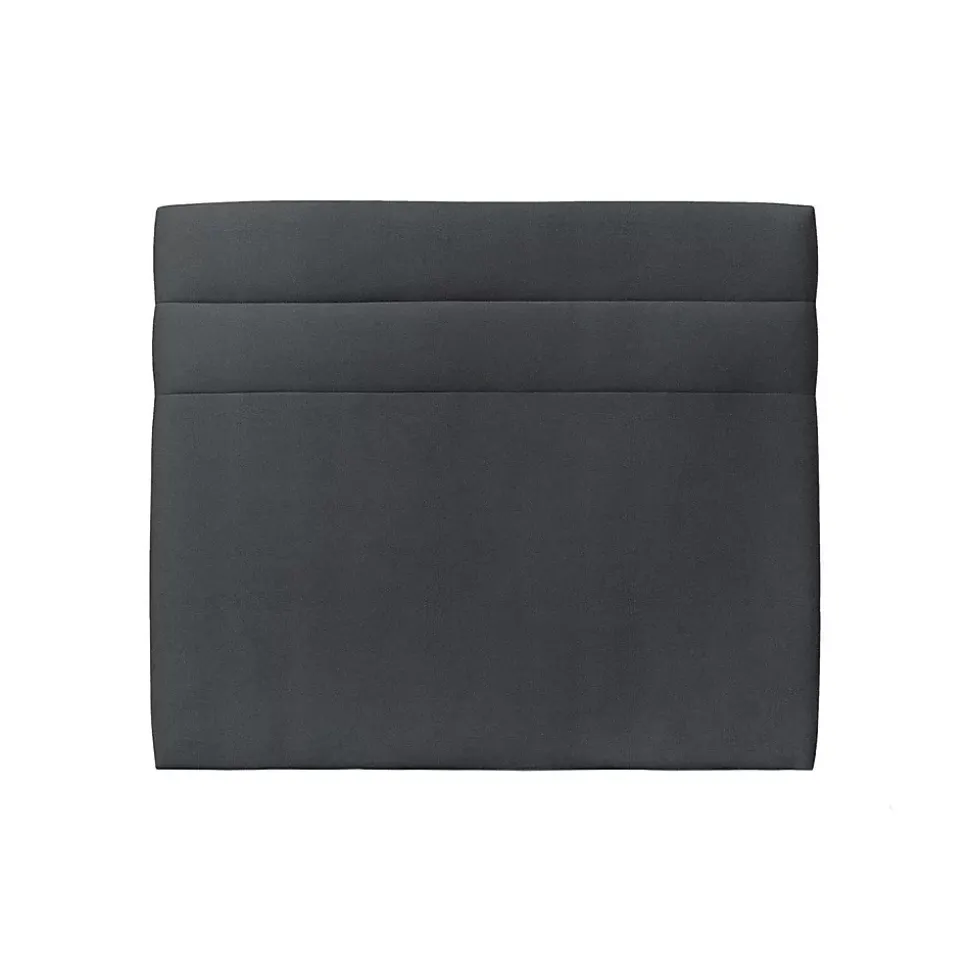 Tete de lit Lignes Velours - A poser au sol