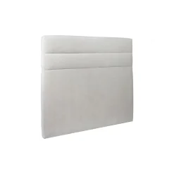 Tete de lit Lignes Velours - A poser au sol