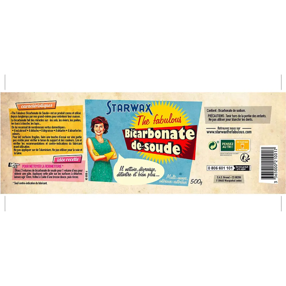 The fabulous Bicarbonate de soude 500 g