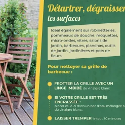 The fabulous Vinaigre blanc 9,5° Starwax 1L