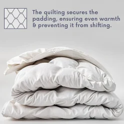 The White Stone Couette Toutes Saisons 200x200 cm 250 g