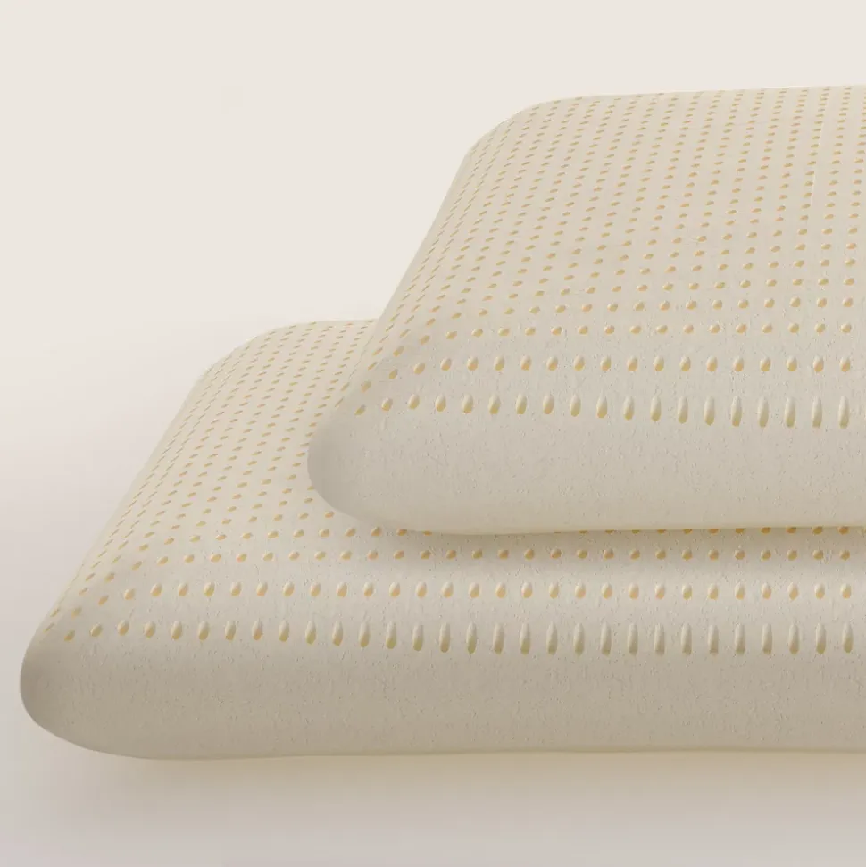 The White Stone Lot de 3 Oreillers en Mousse à Mémoire de Forme 40 x 70 cm, Hauteur 11 cm