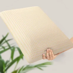 The White Stone Lot de 3 Oreillers en Mousse à Mémoire de Forme 40 x 70 cm, Hauteur 11 cm