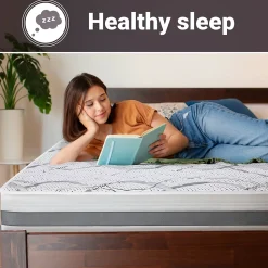 The White Stone Matelas Orthopédique 90x200 cm Fermeté Moyenne