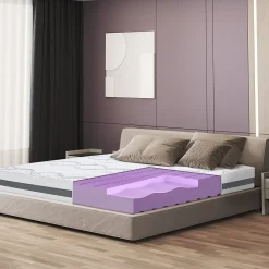The White Stone Matelas Orthopédique 155x220 cm Fermeté Moyenne
