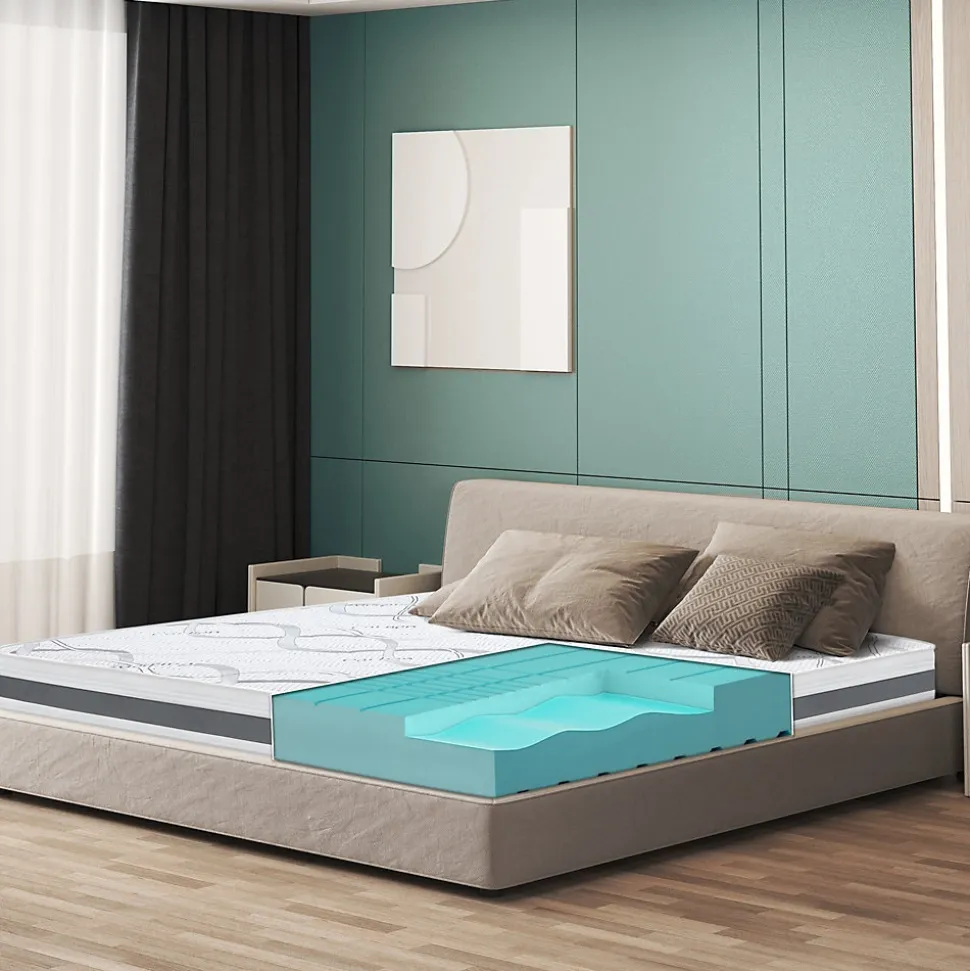 The White Stone Matelas Orthopédique 95x180 cm Fermeté Moyenne