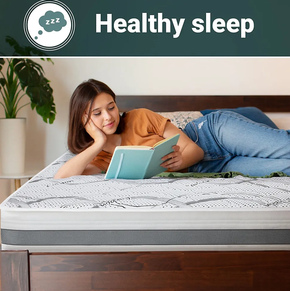 The White Stone Matelas Orthopédique 95x180 cm Fermeté Moyenne