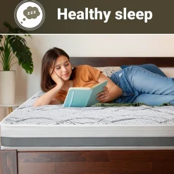 The White Stone Matelas Orthopédique 75x170 cm Fermeté Moyenne