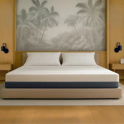 The White Stone Matelas 140x190 Memory Foam et Mousse Haut 22 cm
