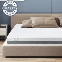 The White Stone Matelas 140x220 cm en Mousse Antibactérien