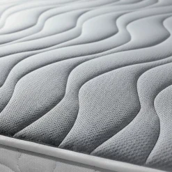 The White Stone Matelas 90x200 cm en Mousse à Mémoire, Hauteur 20 cm