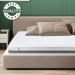 The White Stone Matelas 155x210 cm en Mousse Antibactérien