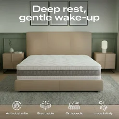 The White Stone Matelas 90x200 20cm à fermeté élevée