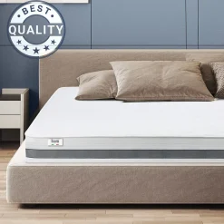 The White Stone Matelas 165x190 cm en Mousse Antibactérien