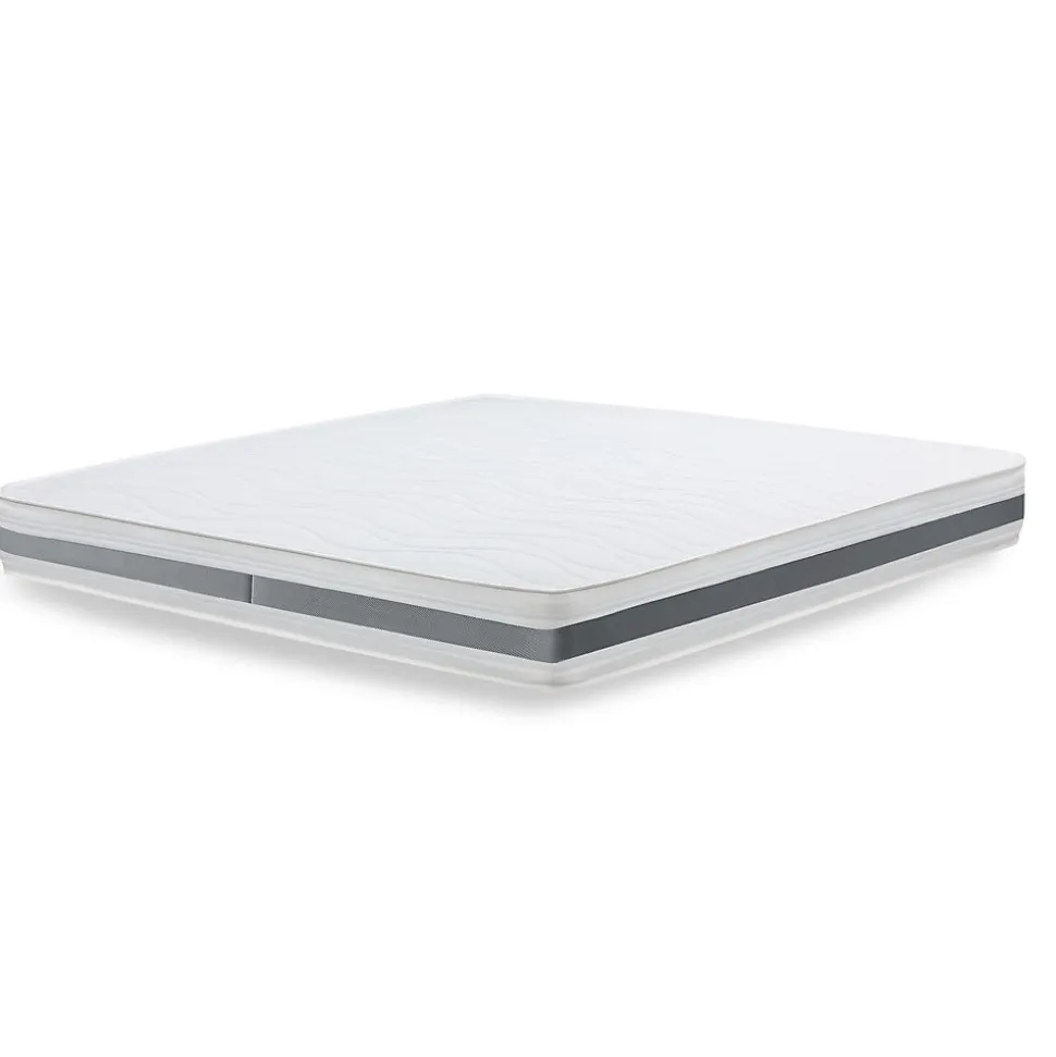 The White Stone Matelas 200x220 cm en Mousse Antibactérien