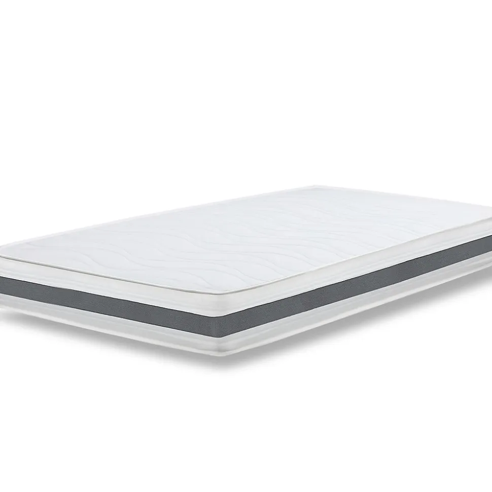 The White Stone Matelas 95x180 cm en Mousse Antibactérien