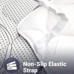 The White Stone Surmatelas 160x200 respirant hauteur 5 cm