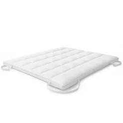 The White Stone Surmatelas 80x190 cm en ouate de 500 g