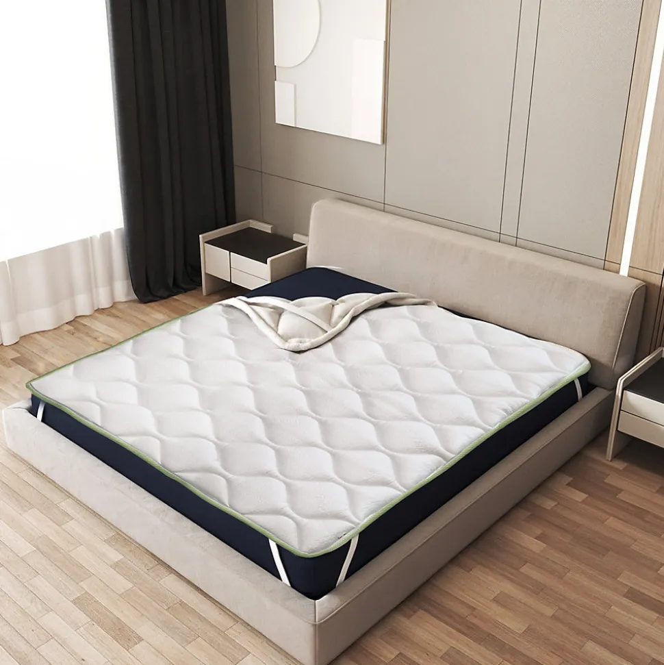 The White Stone Surmatelas Rafraîchissant avec Élastiques 200x200