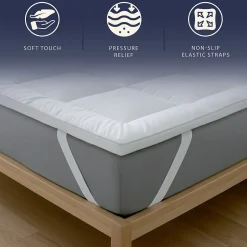 The White Stone Surmatelas 140x190 cm en ouate de 800 g