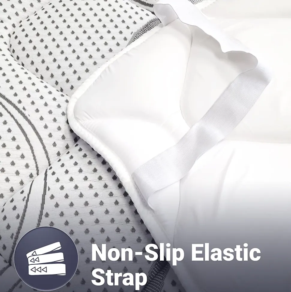 The White Stone Surmatelas 170x200 respirant hauteur 5 cm