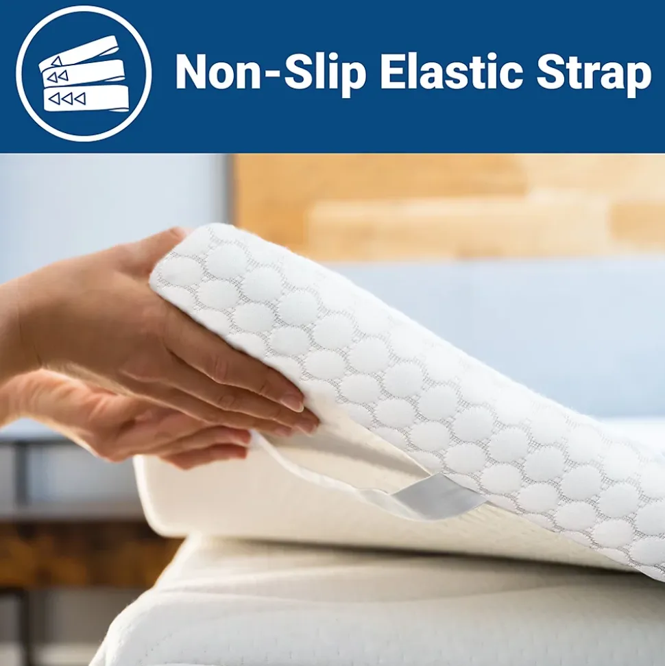 The White Stone Surmatelas en mousse à mémoire de forme 70 x 180 cm