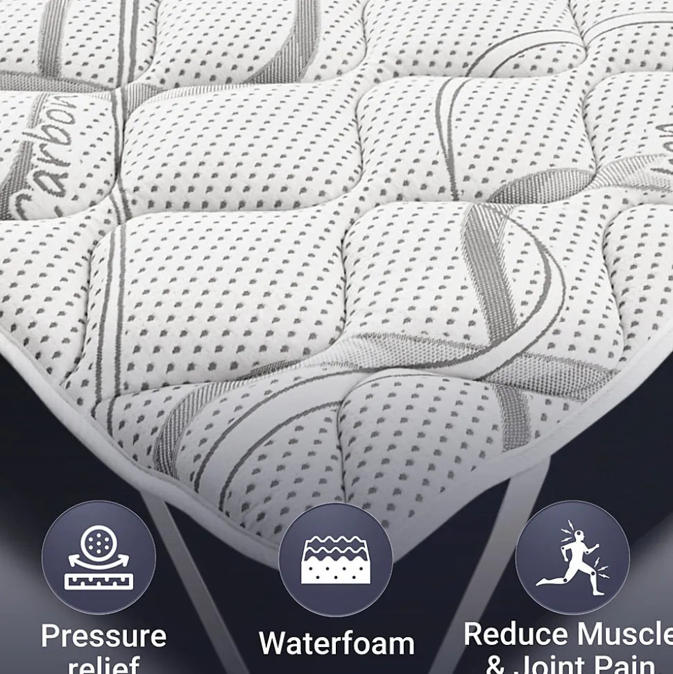 The White Stone Surmatelas 170x190 respirant hauteur 5 cm