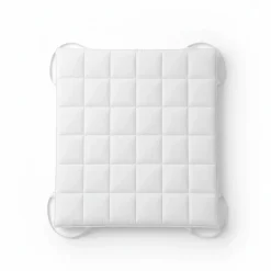 The White Stone Surmatelas 90x190 cm avec rembourrage en ouate de 1000 g/m²