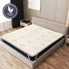 The White Stone Surmatelas 150x190 cm en Latex Naturel, Déhoussable 5 cm