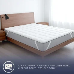 The White Stone Surmatelas 90x190 cm en ouate de 500 g