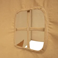 Tipi enfant Wapi - coton et peuplier - jaune ocre - Atmosphera