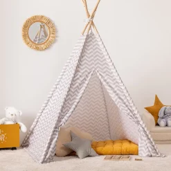 Tipi pour enfant coloris gris Atmosphera