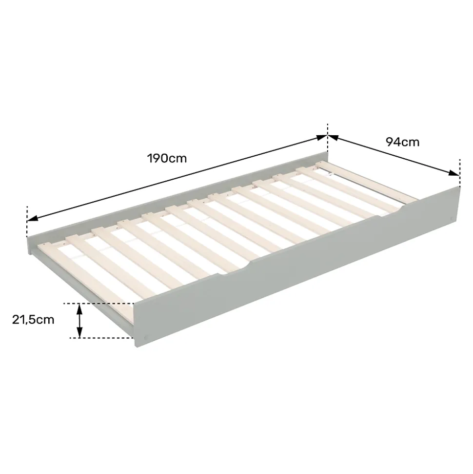 Tiroir-lit en bois - HAPPY GARDEN