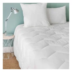 TOISON D'OR - Couette Bamboo tempérée (300g/m²) - 220x240cm - Chaleur tempérée - Viscose de bambou - 2 personnes - Blanc