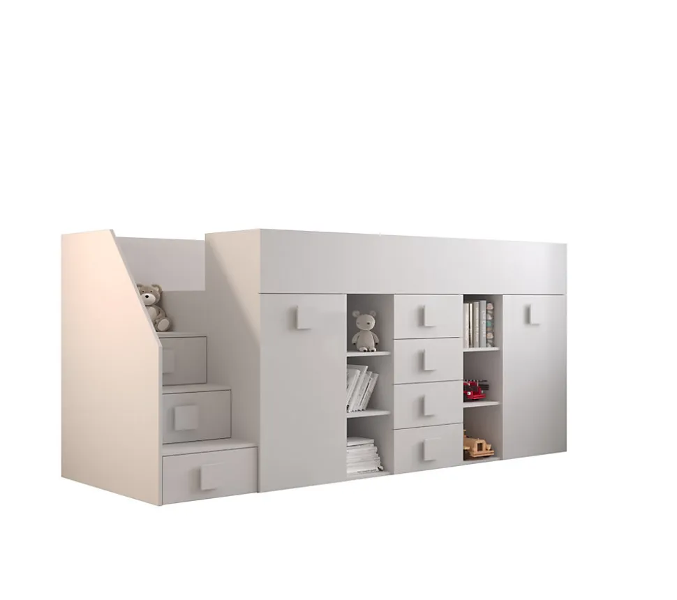 TOLEDO 3L Lit superposé 248,5/123/93 (blanc)