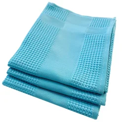 Torchon microfibre BLUE-DIAMOND - LOT DE 3-45 cm x 70 cm