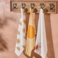 Torchons Solaris ocre 45x70,1cm - Atmosphera