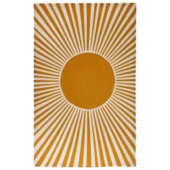 Torchons Solaris ocre 45x70,1cm - Atmosphera