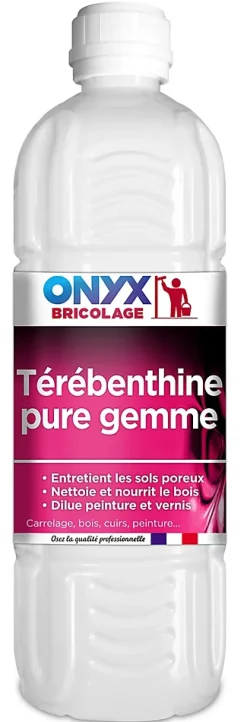 Térébenthine pure gemme 1L Onyx Bricoloage