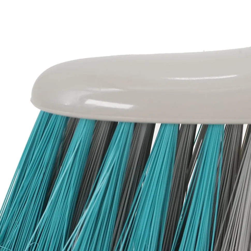 Tête de balais à poils Doux GoodHome fibres mélangées gris et bleu L.28 x l.7cm