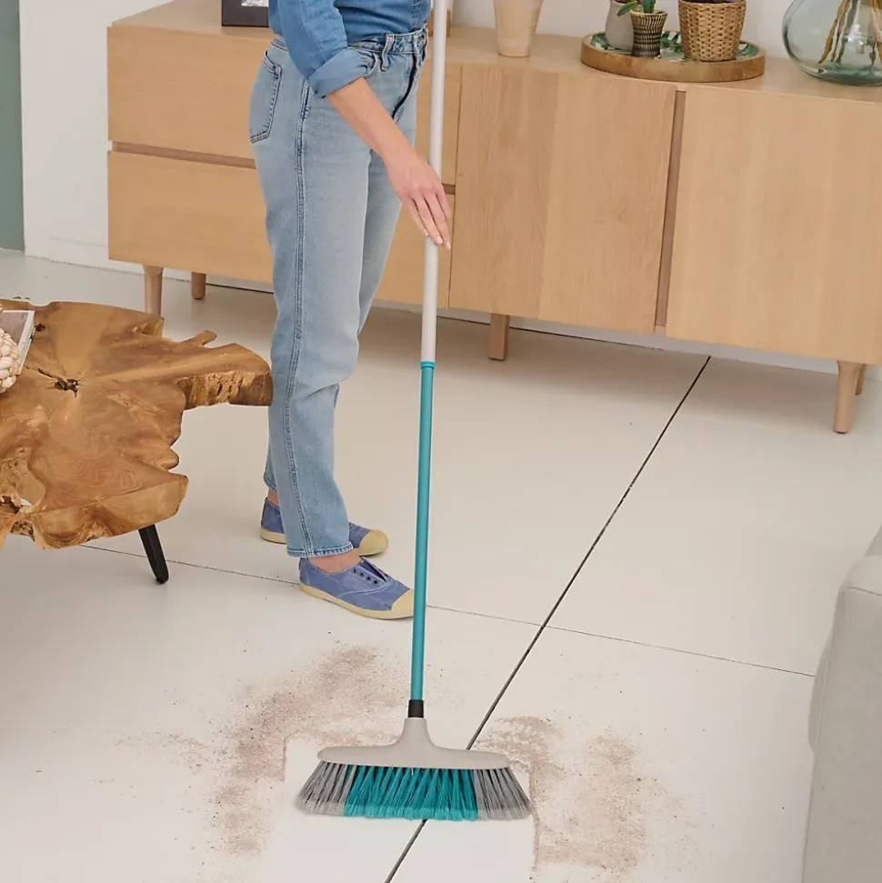 Tête de balais à poils souples et rigides GoodHome fibres mélangées L.33 x l.9 cm