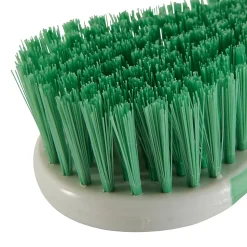 Tête de brosse à récurer poils rigide blanc l.7cm