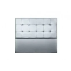 Tête de lit - Aster - Similicuir argenté - 160 cm - Design contemporain - Garantie 2 ans