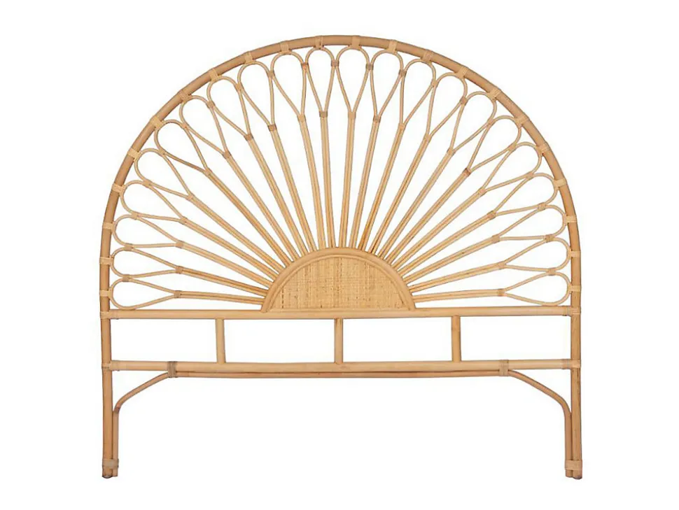 Tête de lit 140 cm - Rotin - Naturel - SOLIA