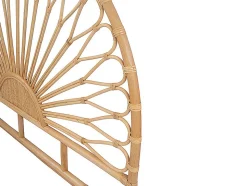 Tête de lit 140 cm - Rotin - Naturel - SOLIA