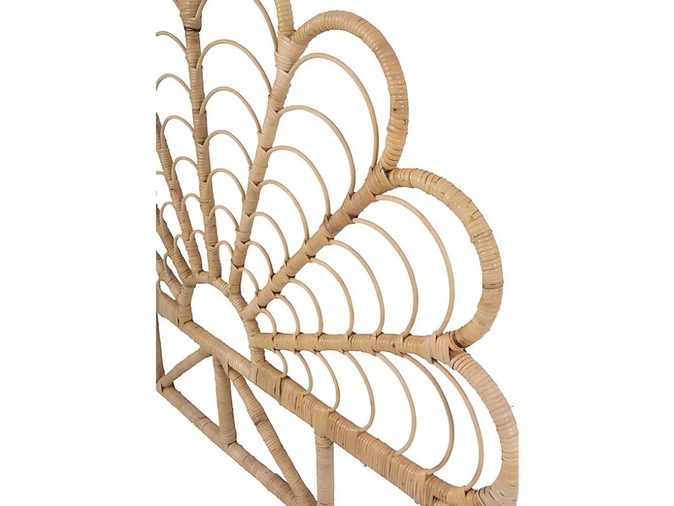 Tête de lit 160 cm - Rotin - Naturel - FLOSIA