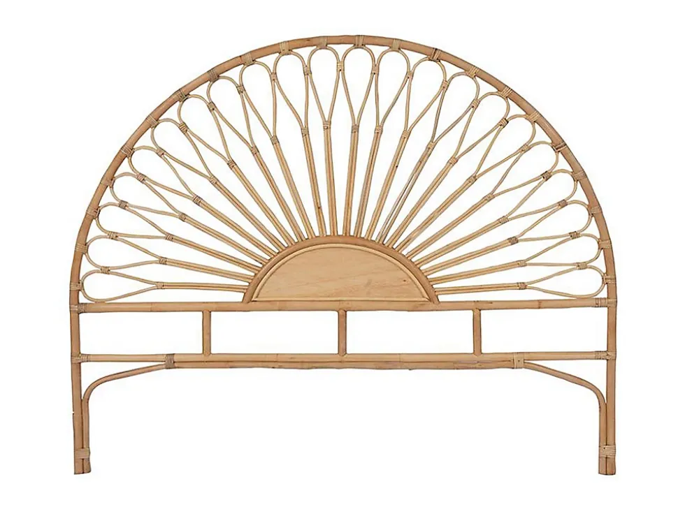 Tête de lit 160 cm - Rotin - Naturel - SOLIA