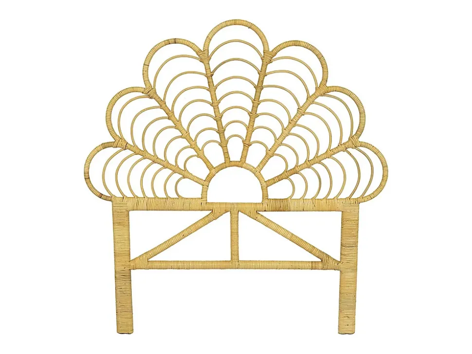 Tête de lit 110 cm - Rotin - Naturel - FLOSIA