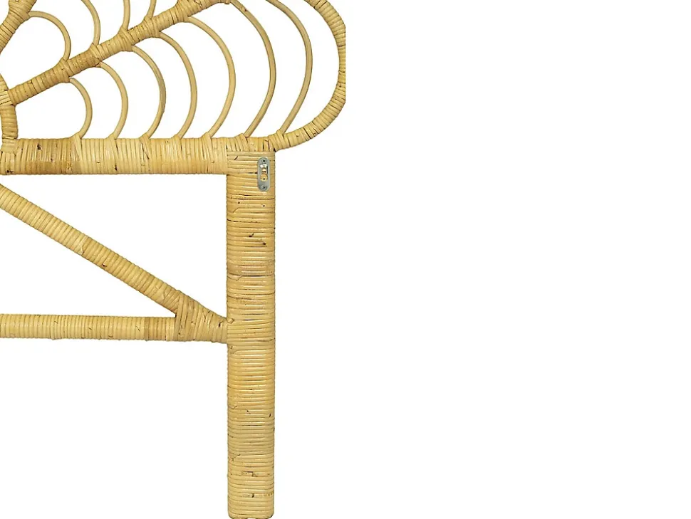 Tête de lit 110 cm - Rotin - Naturel - FLOSIA